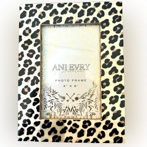 Leopard Tile 4x6 Photo Frame Boho Animal Print
